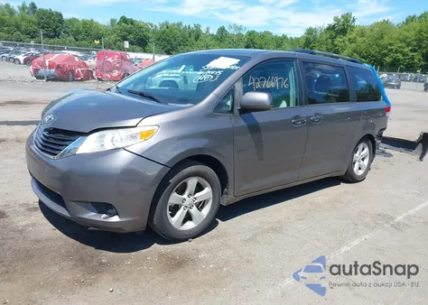 2011 Toyota Sienna Le из США, поврежденный, VIN 5TDKK3DC5BS168130